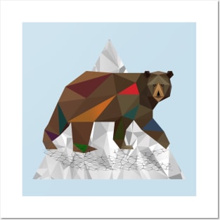 cool bear Posters and Art